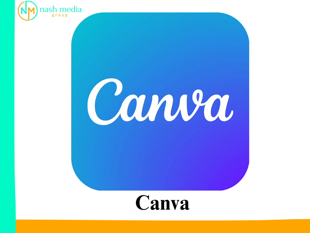 Canva logo on a screen, showcasing the design platform interface with creative tools and features for graphic design.